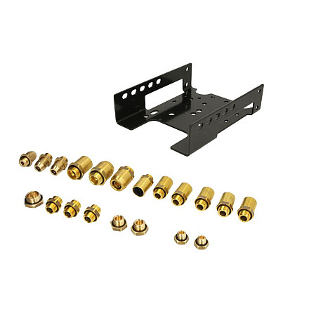 Modulator ax Modulator de presiune EBS 3 generatii cu conectori o prindere montata de sus HALDEX 852993006E