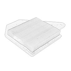 Filtru aer de aer CHRYSLER TOWN &amp; COUNTRY VOYAGER V DODGE AVENGER GRAND LANCIA VOYAGER VW ROUTAN 3.3-4.0 01.08- CHRYSLER 04861737AB