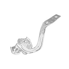 Balama copota Balama capotei motorului Dreapta CITROEN JUMPER PEUGEOT BOXER 2.0-3.0D 04.02- OE PEUGEOT 1612684680