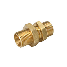 Cap de cuplare Montare TEKALAN Bulkhead/Conector drept M18x15 metal cantitate: 1buc PNEUMATICS PNPM18K/M18DK