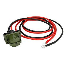 Cabluri de pornire Emergency start cables - length 3m NATO socket ring spanner M10 with a nut with seal colour: green TRUCKLIGHT EC-SO35/2-G Z NAK 3M