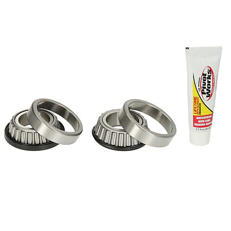 Rulment cap de sasiu Frame head bearings set KAWASAKI KLX KX KZ ZN ZX SUZUKI RM-Z TRIUMPH SPEED FOUR YAMAHA VMX 125-1700 1979-2018 PIVOT WORKS PWSSK-K02-021
