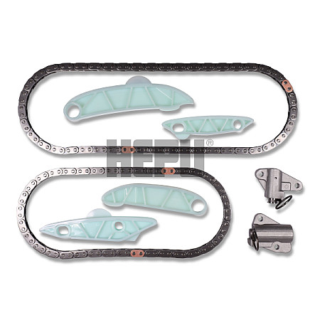 Lant distributie Timing set chain + elements HYUNDAI GRAND SANTA FE IX35 SANTA FE II SANTA FE III SANTA FE II/SUV TUCSON KIA CARNIVAL III SORENTO I SORENTO II SORENTO III 2.0D/2.2D/2.5D 08.02- HEPU HEP21-0417