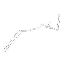 Furtun hidraulic, sistem de directie Steering system hydraulic hose EURO 5 transmission-tank FIAT DUCATO 2.0D/2.3D 07.06- OE FIAT 1374625080