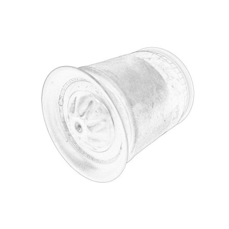 Burduf, suspensie pneumatica Pneumatic suspension bellows rear L/R MERCEDES OE DB TRUCK 967 320 00 21