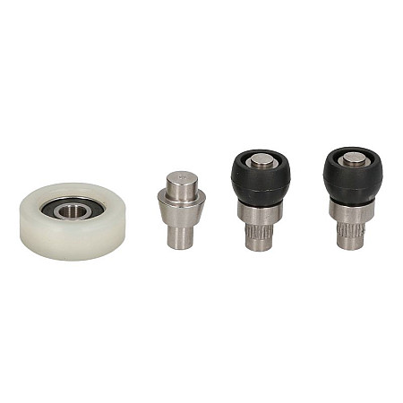 Balama usa Kit reparare Ruloul usilor glisante Mijloc Dreapta/Stanga CITROEN JUMPER I JUMPER II FIAT DUCATO PEUGEOT BOXER 12.01- ROLL PFCNC02