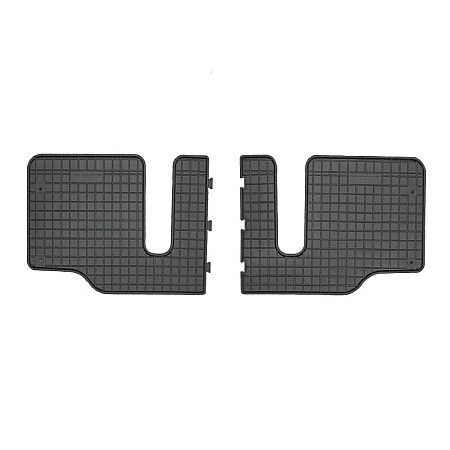 Set covorase cauciuc Floor mats Rubber 2 pcs BASIC set colour neagra MAZDA 5 02.05-05.10 Minivan FROGUM MMT A040 8631
