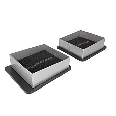 Panou de filtrare (cartus) Sports air filter - panel dl.: 187mm szer.: 165mm wys.:59mm NISSAN GT-R 3.8 12.07- PIPERCROSS TUPP1727