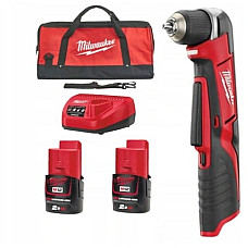 Surubelnita burghiu Drill-screwdriver power supply: battery-powered type: angle set of C12 RAD-202B 15-10mm voltage: 12V number of batteries: 2 2 Ah Li-Ion MILWAUKEE 4933441215