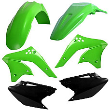 Kituri de plastic Off-road plastic accessories colour OEM KAWASAKI KX 250 2006-2008 CEMOTO 91251 CEM