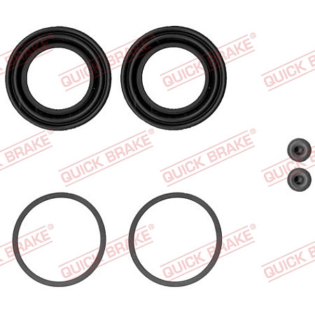 Kit reparare etrier Fata Dreapta/Stanga diametru piston: 43 IVECO DAILY III FORD RANGER HYUNDAI H-1 H-1 / STAREX MAZDA B-SERIE BT-50 MITSUBISHI L200 1.5-3.6 07.86- QUICK BRAKE QB114-0049