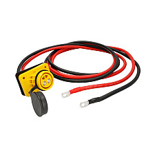 Cabluri de pornire Emergency start cables - length 3m NATO socket no nut ring spanner M10 with seal colour: yellow TRUCKLIGHT EC-SO35/2-Y B NAK 3M PL