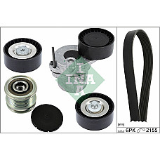 Set curea transmisie cu caneluri V-belts set with rollers MERCEDES C C204 C T-MODEL S204 C W204 CLS C218 CLS SHOOTING BRAKE X218 E A207 E C207 E T-MODEL S212 E W212 GLK X204 2.2D 08.08- INA 529 0479 20