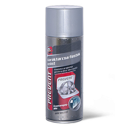 Vopsea pentru jante rezistenta la combustibili aerosol Prevent 400ml - Argintiu