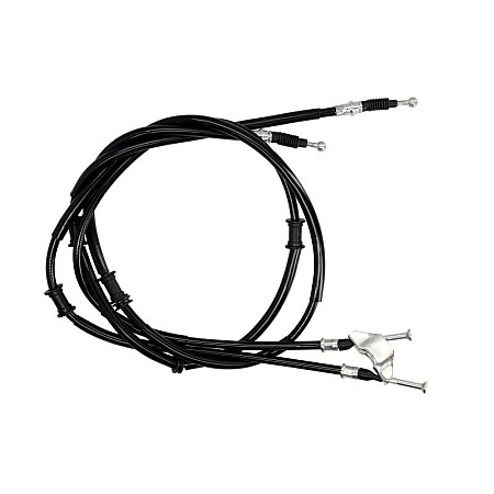Cablu, frana de parcare Handbrake cable rear L/R 1677mm/1495mm brake type: disc OPEL ZAFIRA A 1.6-2.2D 04.99-06.05 ABE C7X018ABE