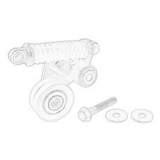 Intinzator,curea transmisie Multi-V-belt tensioner MERCEDES OE DB TRUCK 471 200 10 70 80