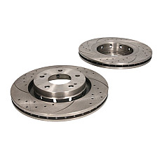 Disc frana de performanta High-efficiency brake disc 2pcs SPEEDMAX Cut-Drilled front  L/R outer diameter 294 mm thickness 24 mm CITROEN C-CROSSER C-CROSSER ENTERPRISE 2.0-3.0 03.01- SPEEDMAX C35066JCTUOTUV