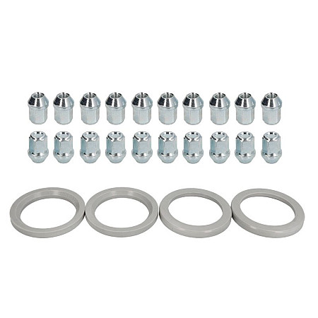 Trusa de montare a jantei de aliaj Fitting kit M 72x541 N M12x15 K19 CLOSED 1 kit / 4 wheels - B/N qty 20 MAK MAK 8000000729