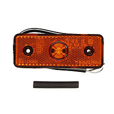 Stop spate Clearance light LED colour: orange JCB 1057662COBO