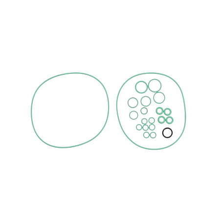 Set montare, climatizare Air conditioning assembly kit SANTECH MT2324