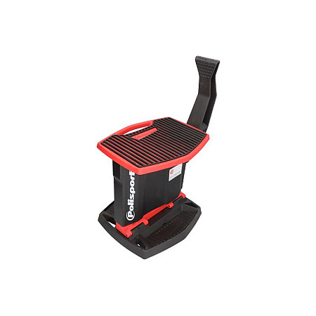 Motociclete i ATV-uri Motorcycle lifting table POLISPORT colour: neagra/red folding maximum load: 200kgszt. POLISPORT 8982700004 POL