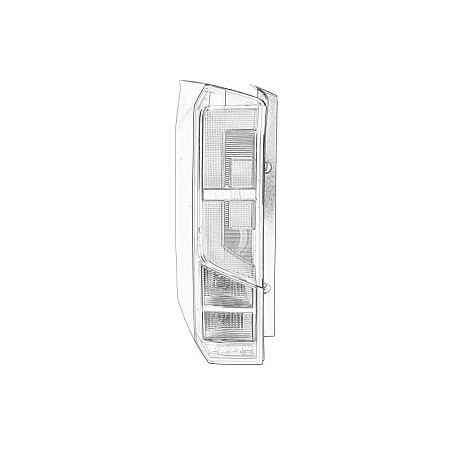 Stop spate Lampa spate Stanga P21W/PY21W  VW CRAFTER 09.16- OE VW 7C0 945 095H
