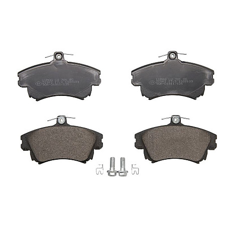 Set placute de frana Fata cu suplimente VOLVO S40 I V40 MITSUBISHI CARISMA COLT CZC VI COLT VI 1.3-2.0 07.95-06.12 BRECK 21983 00 701 10