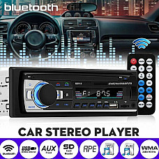 Player Auto, 4 x 60W cu  Bluetooth, Telefon, Radio, MP3, AUX, Card MicroSD, Telecomanda