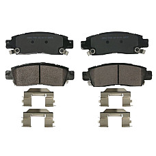 Set placute frana,frana disc Brake pads set rear no ECE R90 certification BUICK ENCLAVE CHEVROLET TRAILBLAZER GMC ACADIA SAAB 9-7X 3.6/4.2/5.3 09.01-04.17 USA PMD883AT (S)
