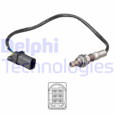Sonda lambda 475mm AUDI A1 SEAT IBIZA IV IBIZA IV SC IBIZA IV ST TOLEDO IV SKODA FABIA II RAPID ROOMSTER VW POLO V 1.4/1.6D 05.09- DELPHI ES21149-12B1