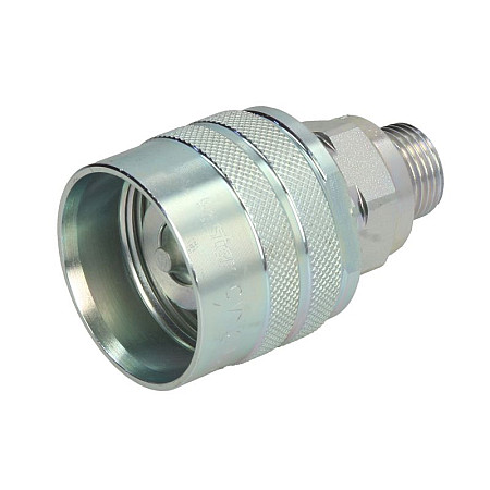 Cupla rapida hidraulica Dimensiune racord priza  1 2inch dimensiune filet M18 15mm 65l min Standard ISO  14541 FASTER CVV08 1815 MV