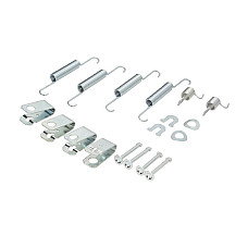 Set accesorii, saboti frana parcare Set de montaj pantofi de frana AKEBONO HONDA CR-V II CR-V III CR-V IV 1.6D-2.4 09.01- QUICK BRAKE QB105-0895