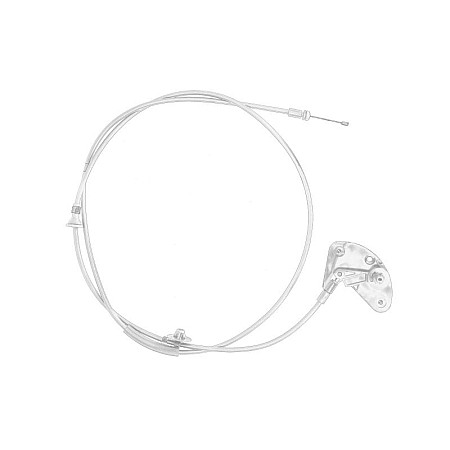 Cablu, capota motor Engine hood cable FORD TOURNEO CONNECT V408 NADWOZIE WIELKO TRANSIT CONNECT TRANSIT CONNECT V408/MINIVAN 1.0-1.6D 02.13- OE FORD 2383071