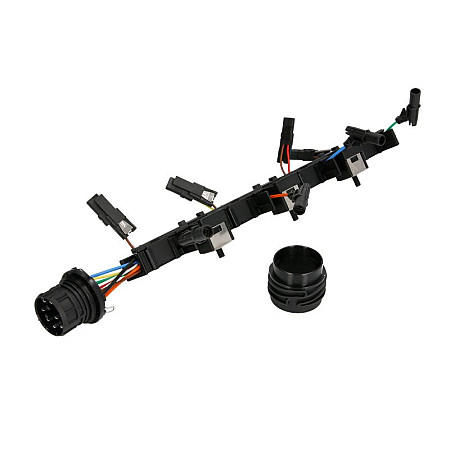 Set conducte scurgeri combustibil Fir de cablu numar pini: 5 AUDI A3 A4 B7 A6 C6 SEAT ALTEA ALTEA XL LEON TOLEDO III SKODA OCTAVIA II SUPERB II VW GOLF PLUS V GOLF V JETTA III 1.9D/2.0D 02.03- SENCOM SEN20483