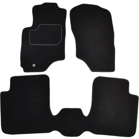 Covoras podea textil Floor mats Velours 3 pcs front/rear set colour neagra MITSUBISHI OUTLANDER I 01.02-09.07 Off-road / SUV MAMMOOTH MMT A041 MIT105 PRM 01