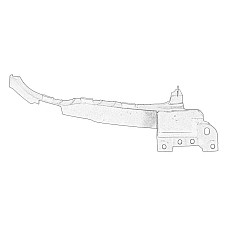 Suport, bara protectie Intaritura bara Fata pe dreapta/latura sub far plastic OPEL INSIGNIA A INSIGNIA A COUNTRY 1.4-2.8 07.08-03.17 OE OPEL 14 06 591