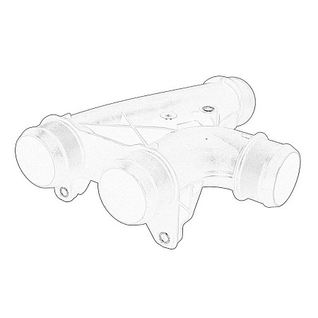 Conducta de alimentare cu aer Furtun vid OE PEUGEOT 9678406580