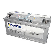 Acumulator Pornire Acumulator VARTA 12V 105Ah/950A START&amp;STOP AGM R+ borna standard 393x175x190 B13 - flansa de montare 10.5 mm agm/pornire VARTA VA605901095