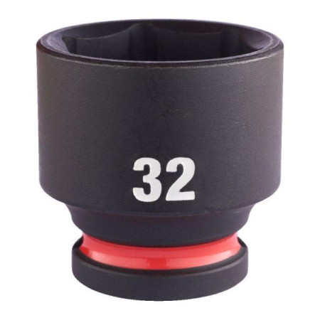 "Tubulare si accesorii Socket impact Hexagonal 1/2"" metric size: 32 mm finish: neagra" MILWAUKEE 4932480325