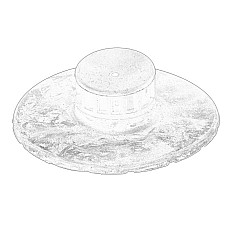 Consola de desupt, arc Taler Inferior Arc Punte Spate - MERCEDES Vito 639 OE MERCEDES 639 324 03 84