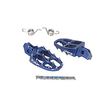 Suport picioare Foot rests and kickstands front colour: Blue contains springs HUSQVARNA FC FE TC TE 125/450 2017-2017 ZAP TECHNIX ZAP-EP502B