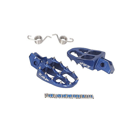 Suport picioare Foot rests and kickstands front colour: Blue contains springs HUSQVARNA FC FE TC TE 125/450 2017-2017 ZAP TECHNIX ZAP-EP502B