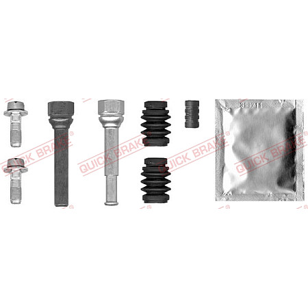 Set bucsi de ghidaj, etrier frana Kit reparare etrier Fata OPEL ADAM KARL 1.0-1.4LPG 10.12-03.19 QUICK BRAKE QB113-0016X