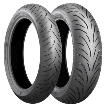 Anvelope Scooter DOT19 [10596] Scooter/moped tyre BRIDGESTONE 130/70R16 TL 61S Battlax Scooter SC2 Rain Rear BRIDGESTONE 1307016 OSBR 61S SC2RA#19