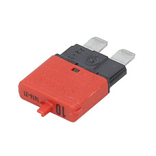 Automat siguranta Fuse 1pcs rated current: 10A length: 6mm with a returning button Standard HERTH+BUSS PARTI ELECTRICE 50295902