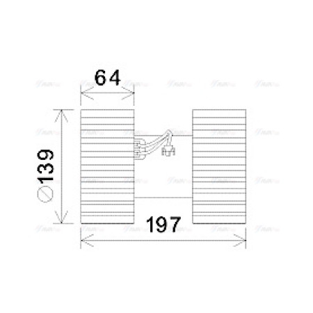 Electromotor, ventilatie interioara Suflanta de aer BMW 3 E46 1.6-3.2 12.97-12.07 AVA COOLING BW8480 AVA