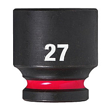 "Tubulare si accesorii Socket impact Hexagonal 1/2"" metric size: 27 mm finish: neagra" MILWAUKEE 4932480321