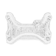 Suport motor Engine mount support L/R cradle NISSAN PRIMASTAR OPEL VIVARO A RENAULT TRAFIC II 1.9D-2.5D 02.01- OE RENAULT 54 40 166 05R