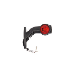 Lampa gabarit Outline marker lights R SUPERPOINT III red/white surface hose length 200 on medium-long arm 24V SUPERPOINT III ASPOCK A31-3306-064