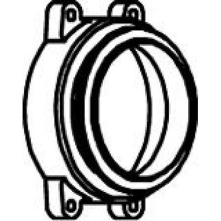 Racord evacuare Amortizor de vibratii al sistemului de evacuare SCANIA 4 DC11.01-DT12.08 05.95-04.08 DINEX DIN68240